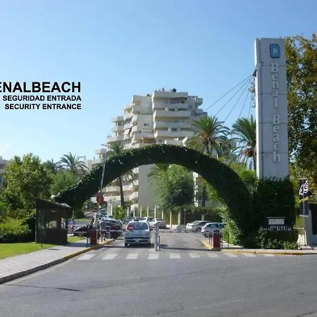 Estudio Benalbeach Primera Linea De Playa Appartamento