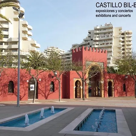 Estudio Benalbeach Primera Linea De Playa Appartamento
